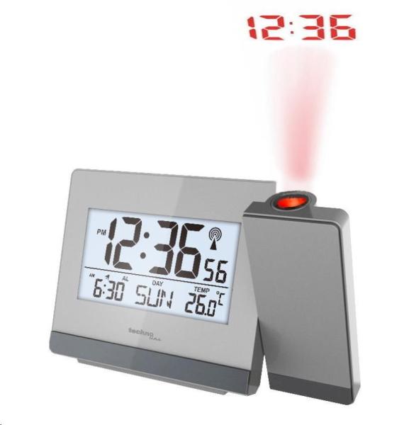 TechnoLine WT 538 - digitální budík s projekcí a měřením vnitřní teploty1