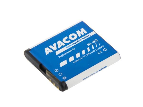 AVACOM batéria pre Nokia 6700 Classic Li-ion 3, 7V 970mAh (náhradná BL-6Q)