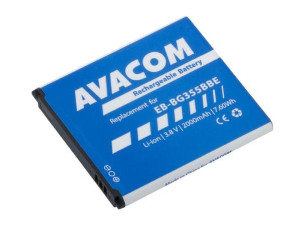 Batéria AVACOM Samsung Core 2 Li-Ion 3,8 V 2000 mAh, (náhrada za EB-BG355BBE)