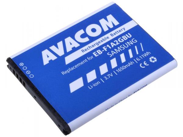 Batéria AVACOM GSSA-I9100-S1650A do mobilu Samsung i9100 Li-Ion 3, 7 V 1650mAh (náhrada EB-F1A2GBU)1