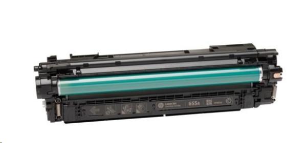 HP 655A Cyan Original LaserJet Toner Cartridge (CF451A) (10, 500 pages)