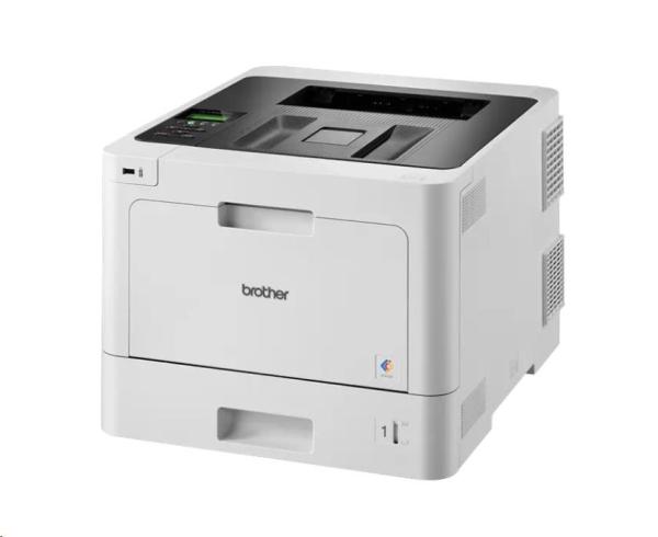 Farebná laserová tlačiareň BROTHER HLL-8260CDW - A4, 31 str./min, 2400x600, 256MB, PCL6, USB 2.0, LAN, WIFI, 250+50 lis2