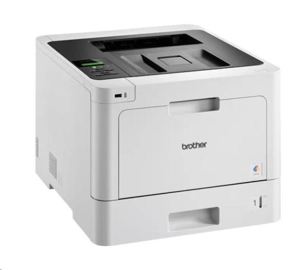 Farebná laserová tlačiareň BROTHER HLL-8260CDW - A4, 31 str./min, 2400x600, 256MB, PCL6, USB 2.0, LAN, WIFI, 250+50 lis0