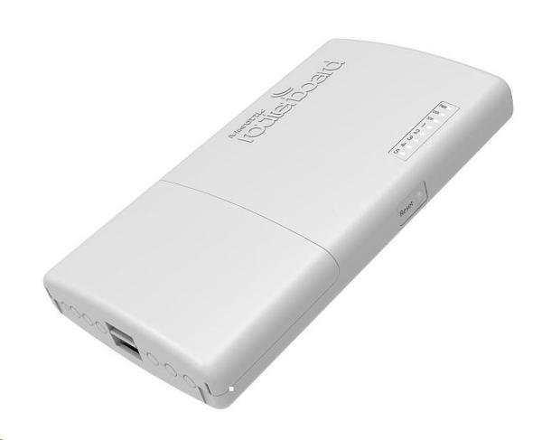 MikroTik RouterBOARD PowerBox Pro, 800MHz CPU, 128MB RAM, 5x LAN, PoE IN/ OUT, vrátane. Licencia L4