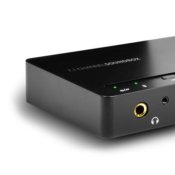 AXAGON ADA-71,  USB2.0 - 7.1 audio SOUNDbox,  vstup/ výstup SPDIF3