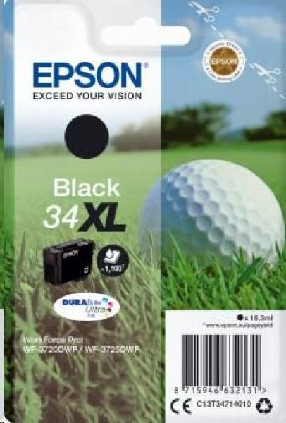 Epson Singlepack Black 34XL DURABrite Ultra Ink