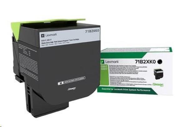 Lexmark toner pre CS/ CX517 čierny z programu Lexmark Return na 8 000 strán