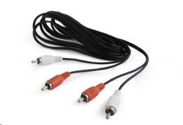 GEMBIRD CABLEXPERT kábel 2xcinch/ 2xcinch,  5m,  audio
