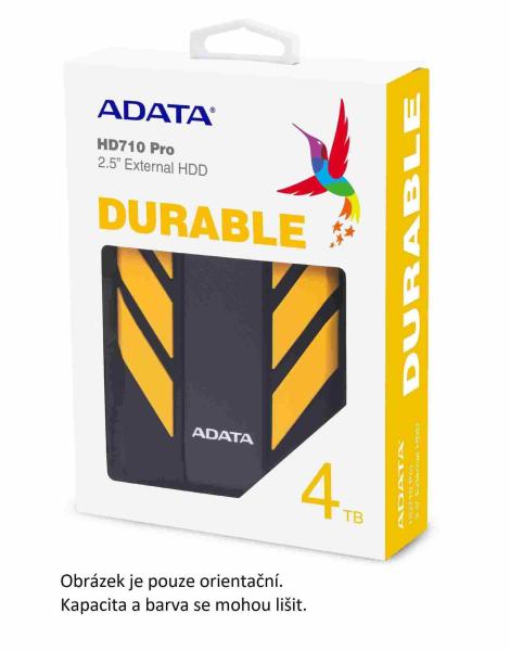 Externý pevný disk ADATA 2TB 2, 5" USB 3.1 HD710 Pro,  červená5