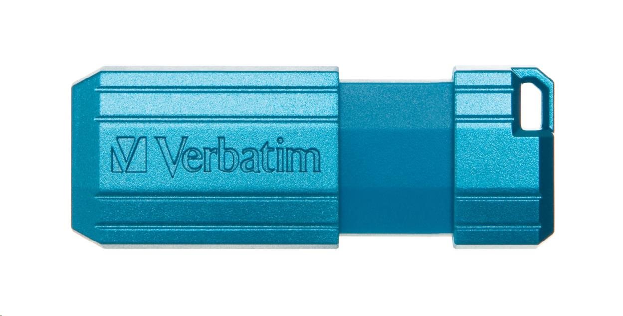 VERBATIM 32GB Store "n" Go PinStripe Flash disk,  karibská modrá0 
