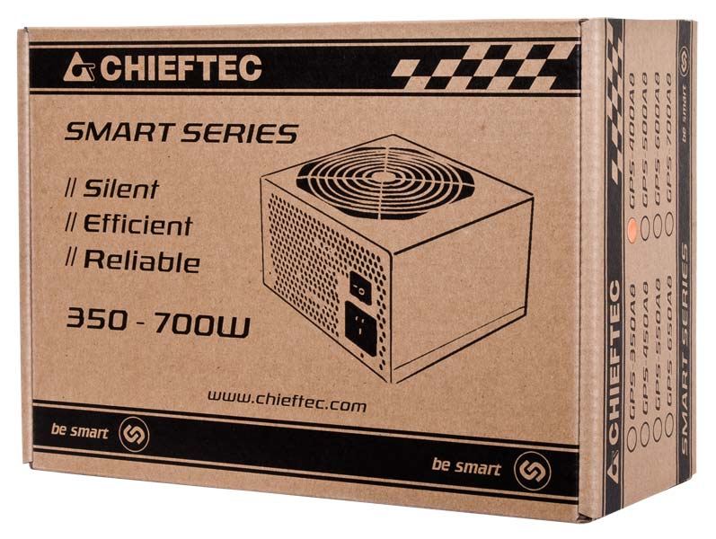 Napájací zdroj CHIEFTEC Smart Series,  GPS-700A8,  700 W,  Active PFC,  maloobchodný predaj5 