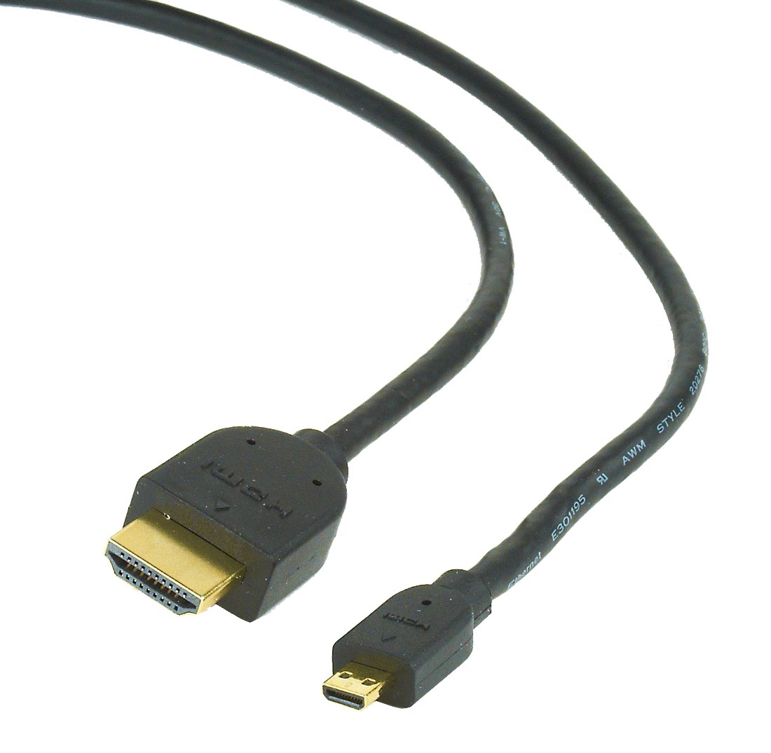 GEMBIRD CABLEXPERT HDMI-HDMI micro kábel 3 m,  1.3,  M/ M tienené,  pozlátené kontakty,  čierne0 