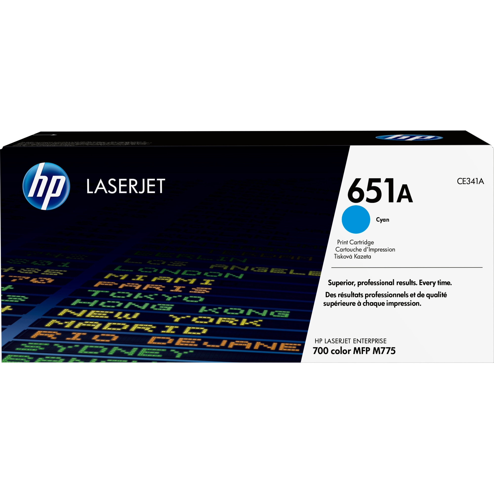 HP 651A Cyan LJ Toner Cart,  CE341A (16, 000 pages)0 