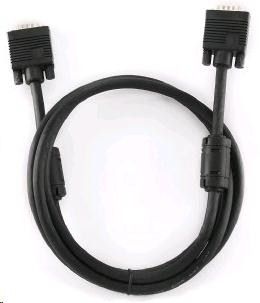 GEMBIRD prepojovací kábel VGA 3 m,  čierny (HD15M/ M,  dvojité tienenie,  feritové jadrá)1 