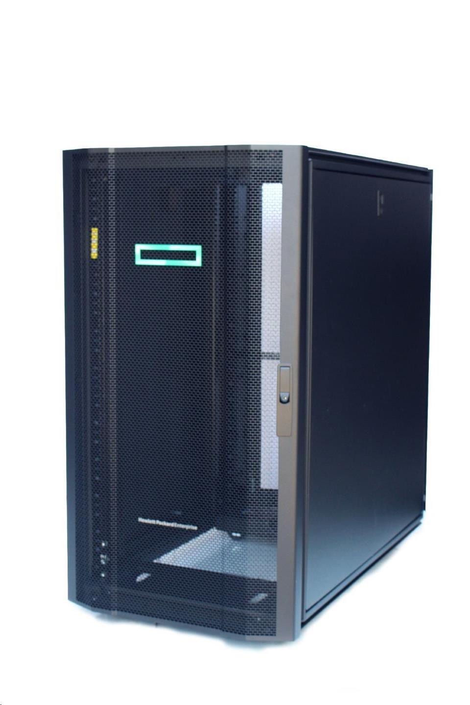 HPE Rack 22U 600mmx1075mm G2 Kitted Advanced Shock Rack with Side Panels and Baying0 