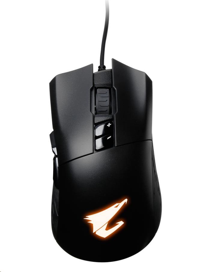 Myš GIGABYTE Mouse AORUS M3,  USB,  optická,  až 6400 DPI1 