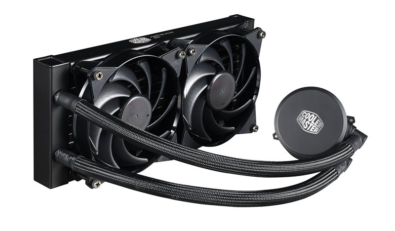 Cooler Master vodní chladič MasterLiquid Lite 240,  univ. socket,  120mm fan - LGA1851,  AM50 