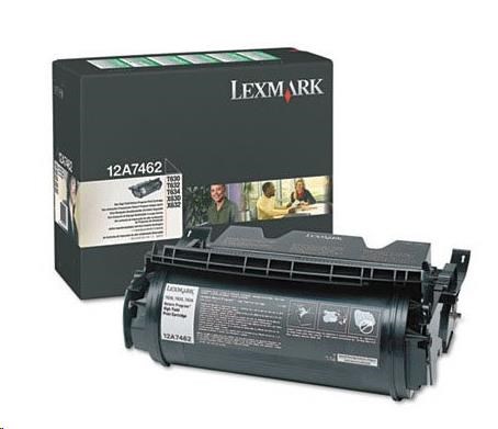 Čierny toner LEXMARK pre T630 /  T632 /  T634 na 21000 strán0 