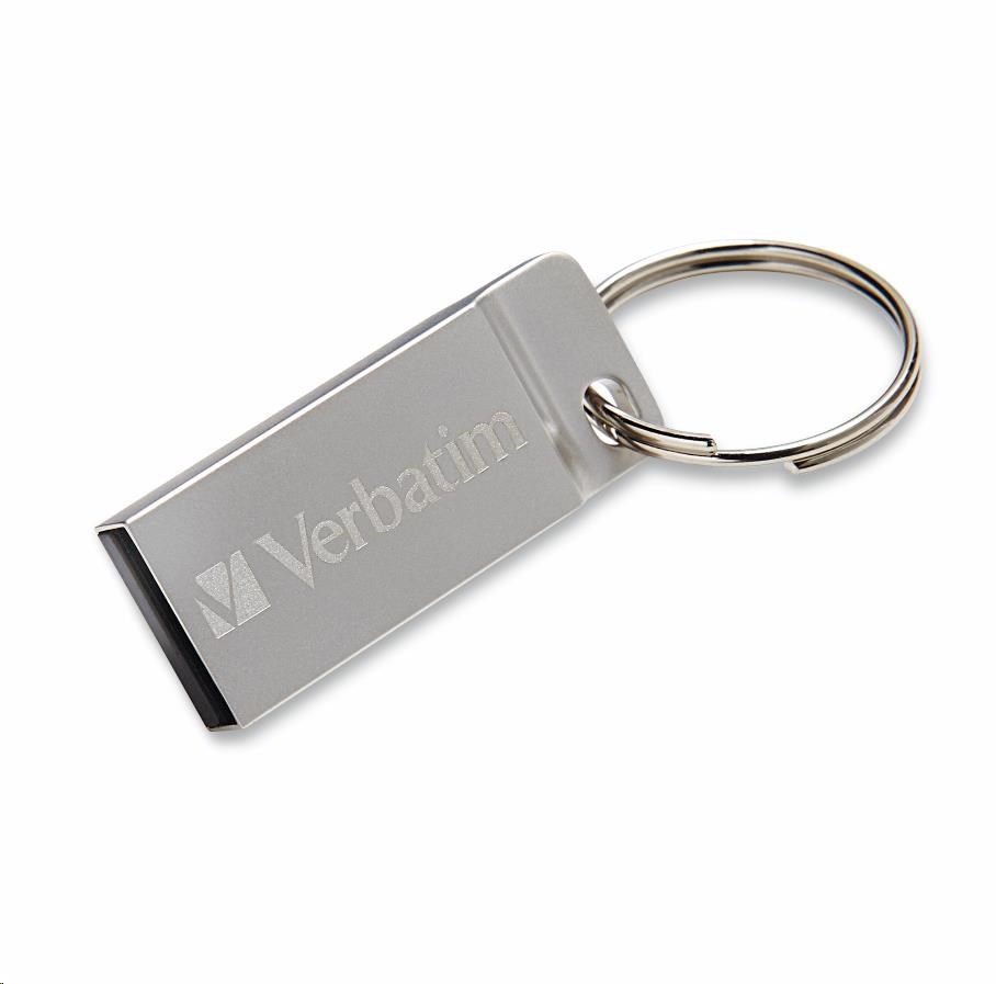 VERBATIM Flash disk 16 GB Metal Executive, USB 2.0, strieborná3 