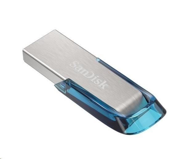 SanDisk Flash Disk 128 GB Ultra Flair,  USB 3.0,  tropická modrá1 