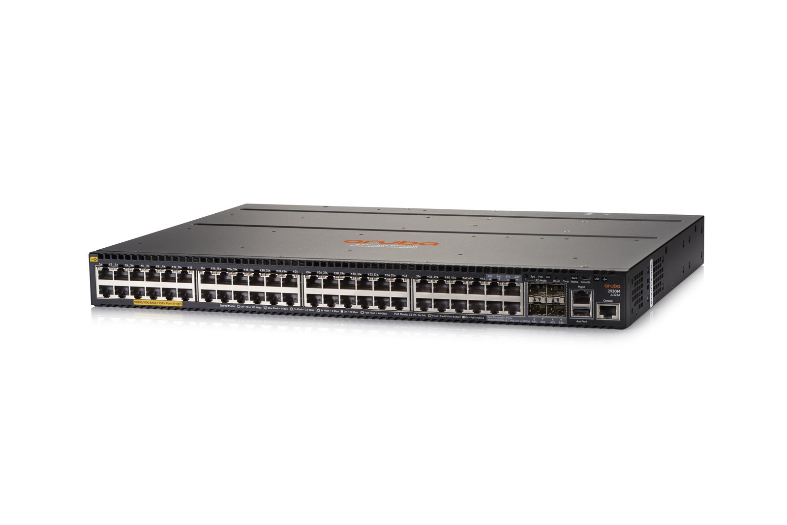 Aruba 2930M 48G PoE+ 1-slot Switch0 