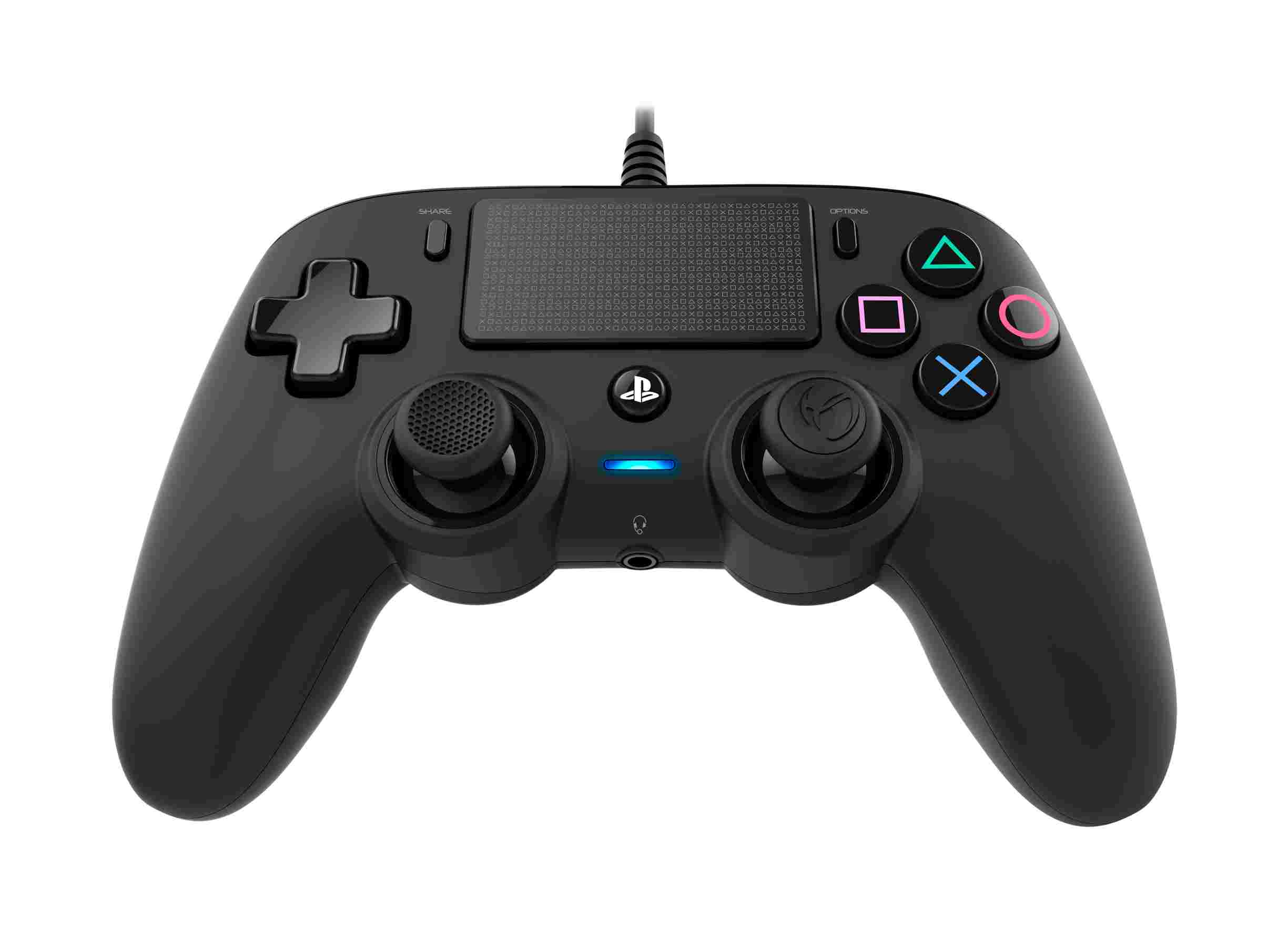 Nacon Wired Compact Controller - ovladač pro PlayStation 4 - černý2 