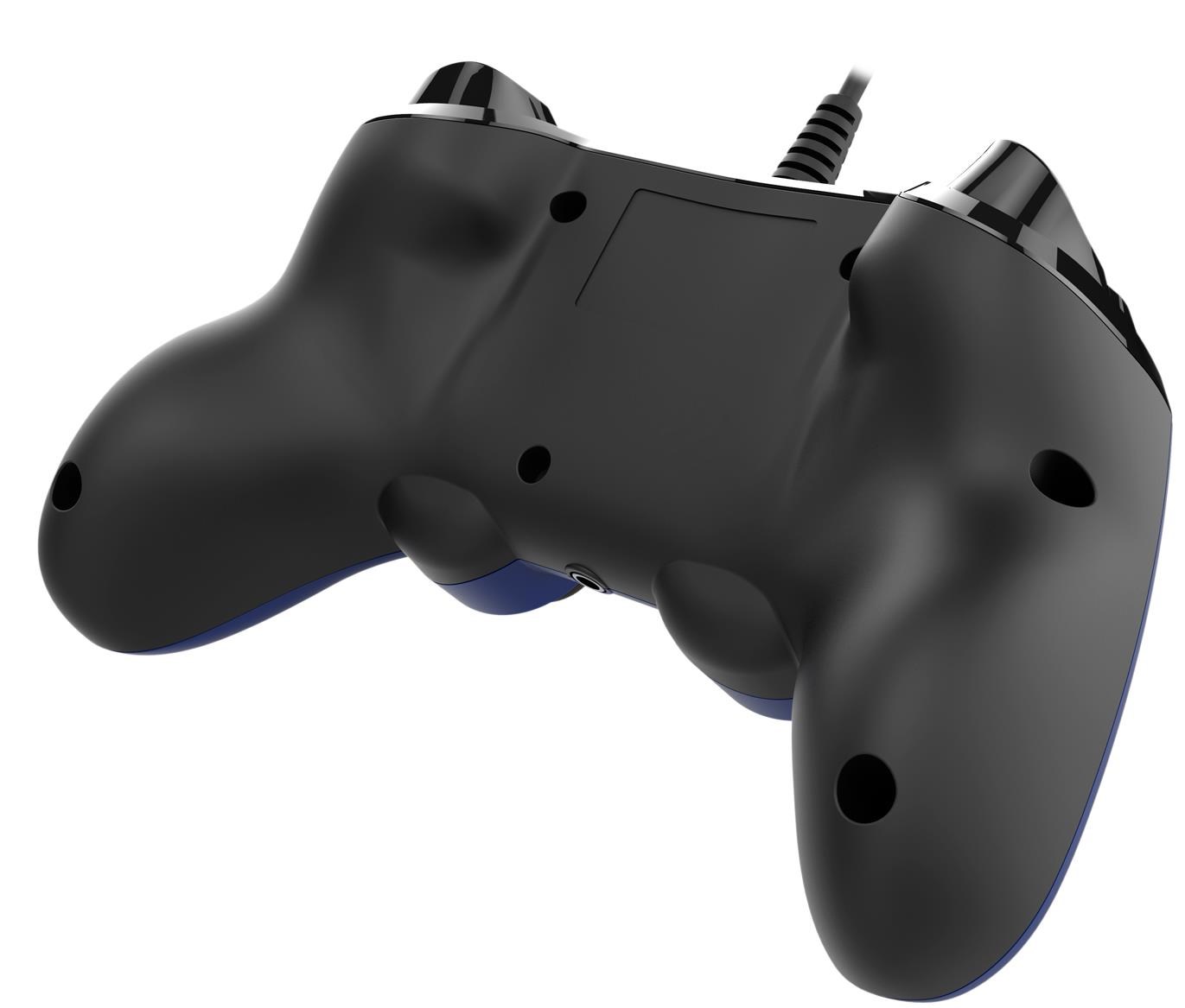 Nacon Wired Compact Controller - ovladač pro PlayStation 4 - modrý4 