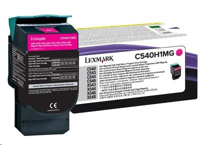 LEXMARK toner magenta pre C540/ C543/ C544/ X543/ X544 na 2000 strán0 