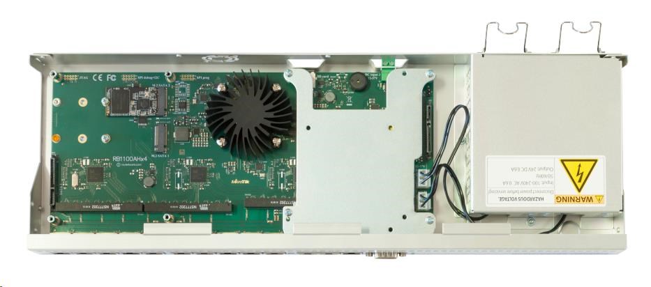 MikroTik RouterBOARD RB1100AHx4 (RB1100x4), 1.4 GHz štvorjadrový procesor, 1 GB RAM, 13x LAN, vrátane. Licencia L61 