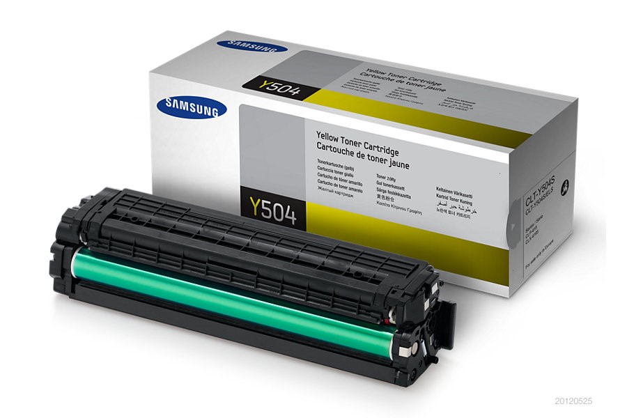 HP - Samsung CLT-Y504S Yellow Toner Cartri (1,800 pages)0 