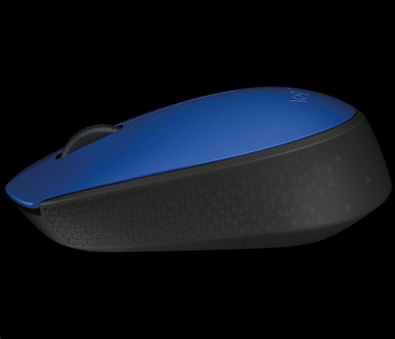 Bezdrôtová myš Logitech M171,  modrá2 