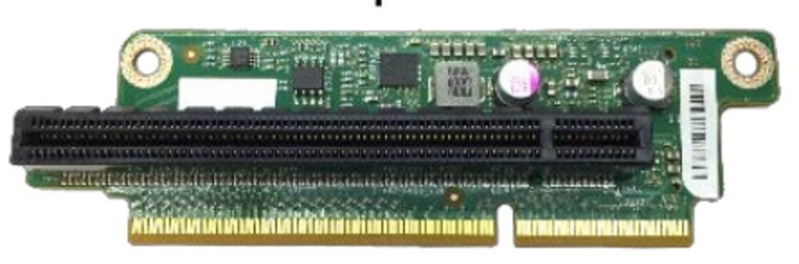 INTEL 1U PCI Express x16 Riser Card pre nízkoprofilovú PCIe* kartu a M.2 Zariadenie AHW1UM2RISER2 (slot 2)0 