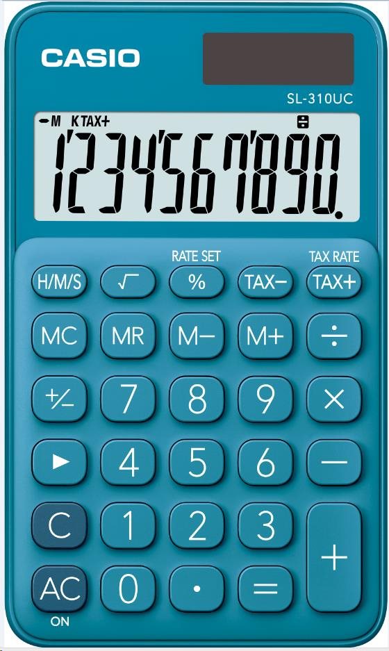 CASIO kalkulačka SL 310UC BU,  Kapesní kalkulátor0 