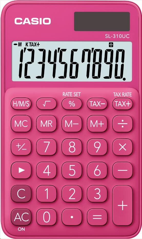CASIO kalkulačka SL 310UC RD,  Kapesní kalkulátor0 