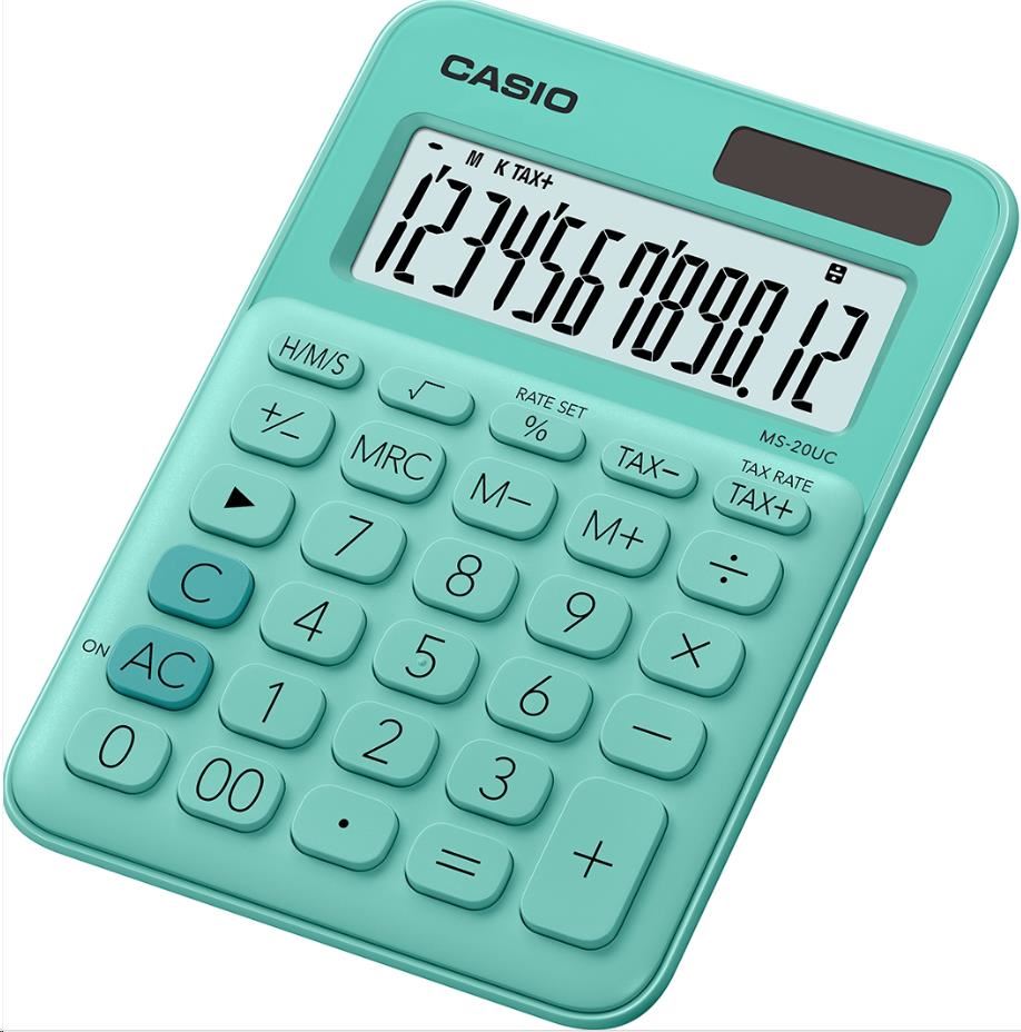 CASIO kalkulačka MS 20UC GN,  Stolní kalkulátor1 