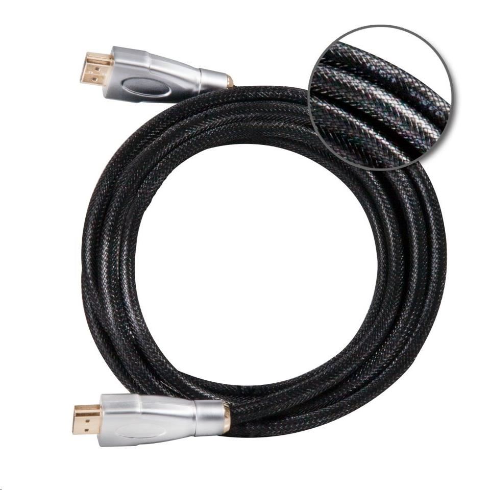 Club3D Kabel Certifikovaný HDMI Premium High Speed,  HDMI 2.0 4K60Hz UHD,  3m0 