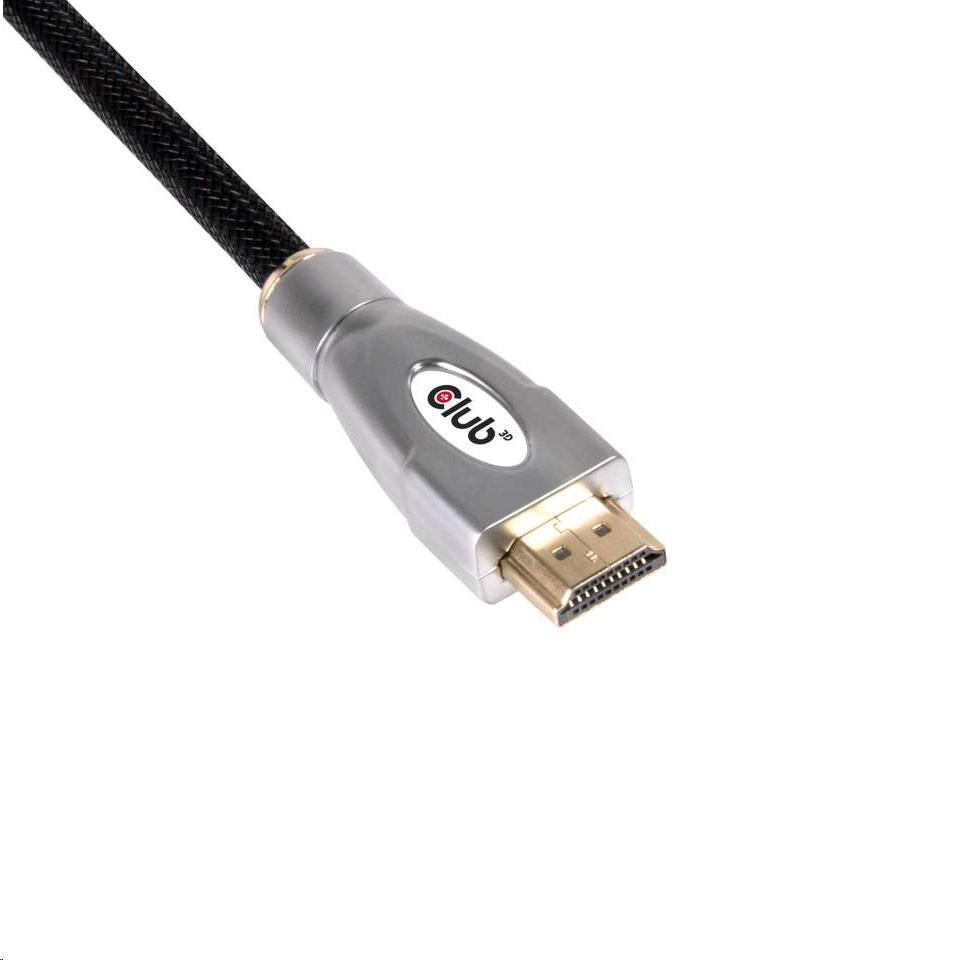 Kábel HDMI Club3D 2.0,  vysoká rýchlosť 4K60Hz UHD (M/ M),  5 m2 