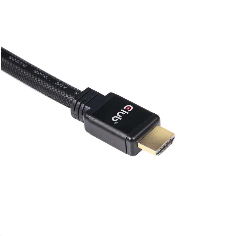 Kábel HDMI Club3D 2.0 aktívny,  vysokorýchlostný 4K UHD,  Redmere (M/ M),  10 m,  28 AWG2 