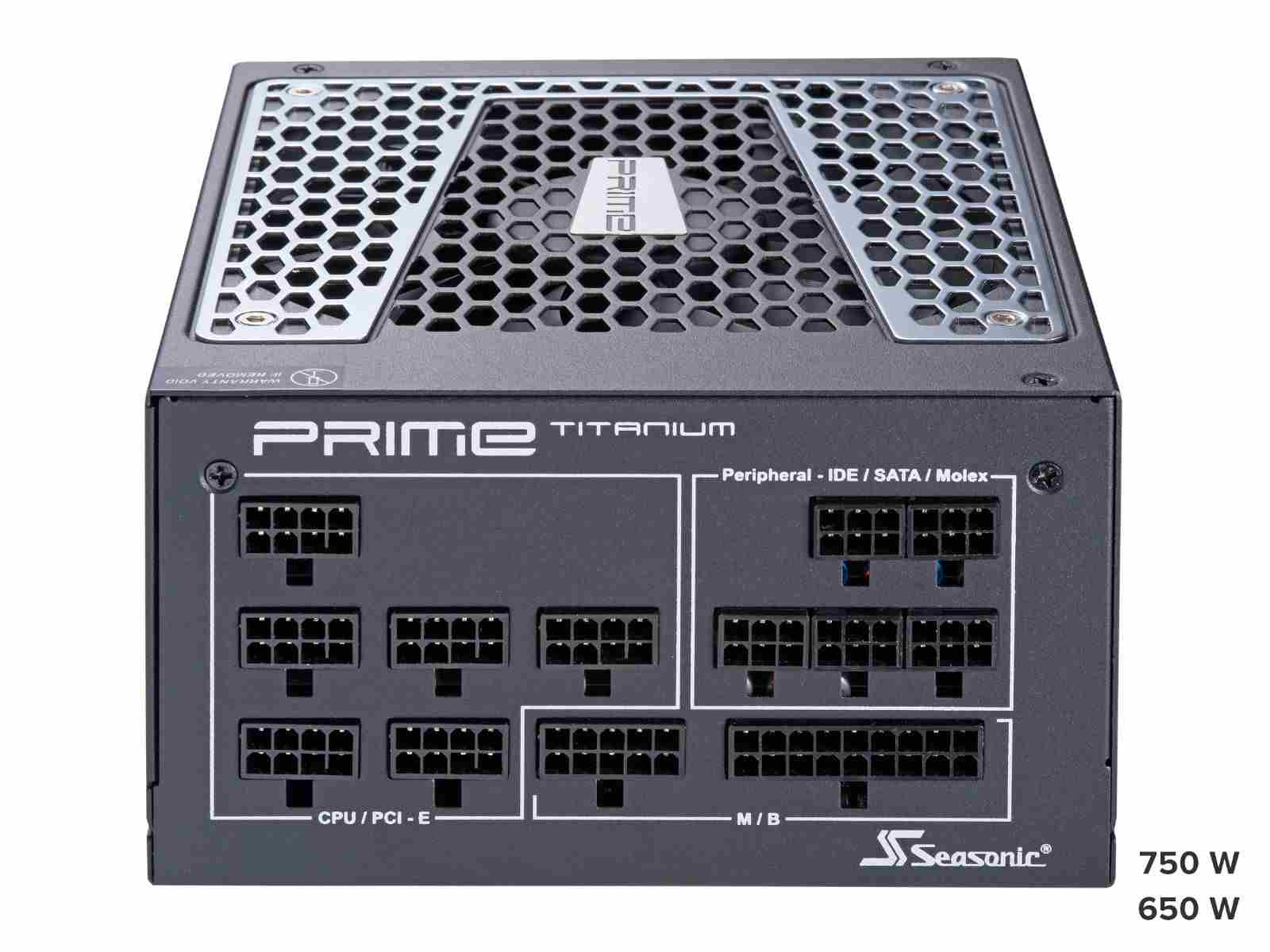 Napájací zdroj SEASONIC 750W Prime TX-750 (SSR-750TR),  80+ TITANIUM0 