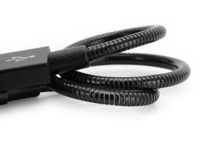 VERBATIM Micro B USB kábel na synchronizáciu a nabíjanie 30 cm (čierny)1 