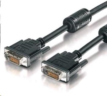 PREMIUMCORD Prepojovací kábel DVI - DVI 3 m (DVI-D, M/M, dual link)0 