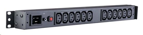 CyberPower Rack PDU, Basic, 1U, 16A, (12)C13, IEC-320 C201 