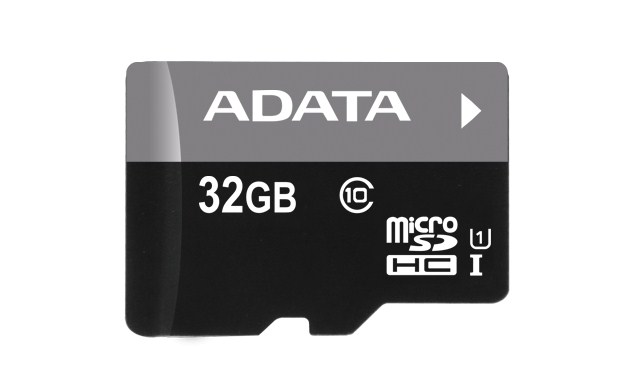 Karta ADATA MicroSDHC 32GB UHS-I Class 10 + SD adaptér,  Premier0 