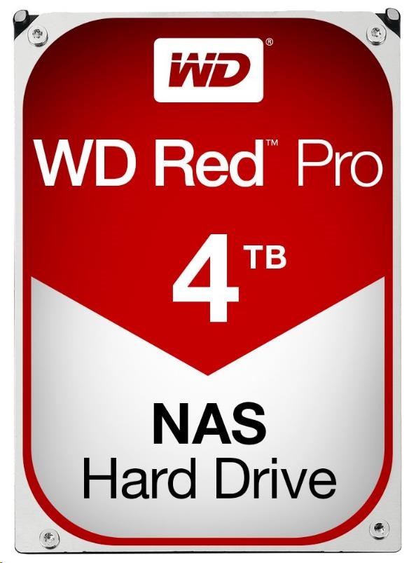 WD RED Pro NAS WD4003FFBX 4TB SATAIII/ 600 256MB cache,  CMR4 