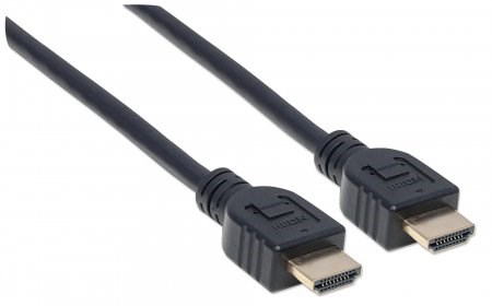 MANHATTAN Nástenný vysokorýchlostný kábel CL3 HDMI s Ethernetom,  HEC,  ARC,  3D,  4K,  tienený,  3 m,  čierny1 