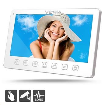 VERIA 7070B bílý LCD monitor videotelefonu0 