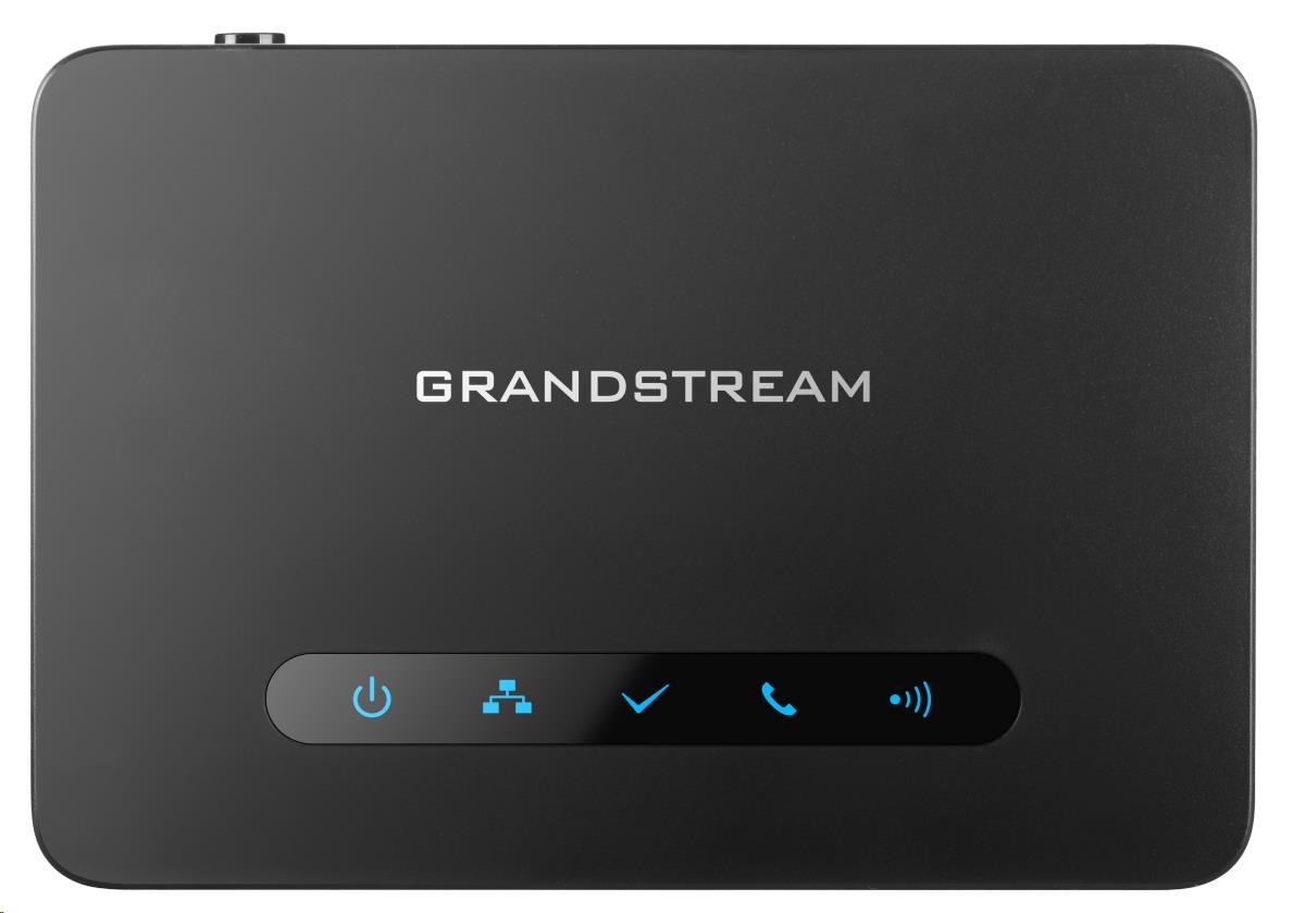 Grandstream DP760, repeater k DECT stanici DP750, 2 súbežné hovory, v sérii až 4pcs, PoE0 