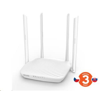 Bezdrôtový WiFi router Tenda F9,  bezdrôtový N600,  3x 10/ 100 LAN,  4x 6dBi anténa1 