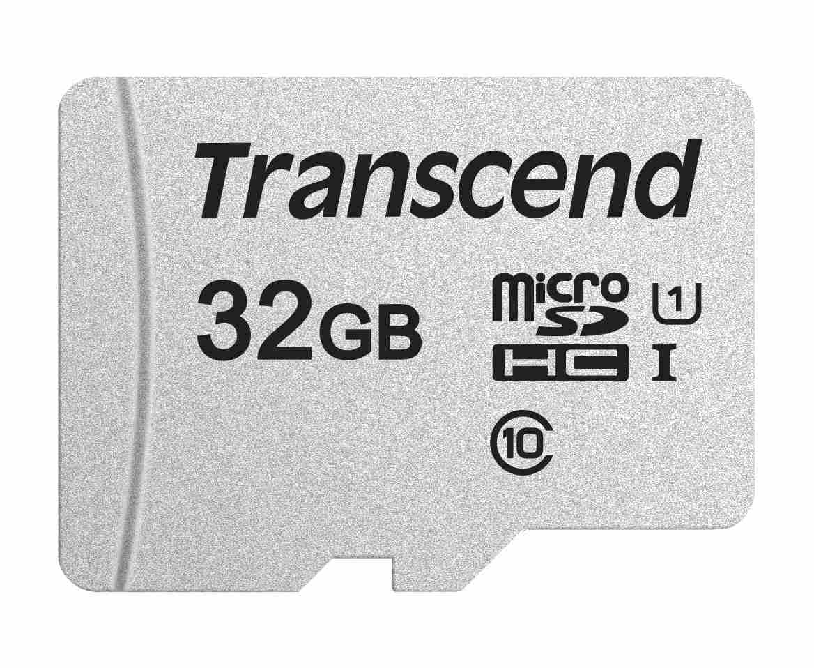 Karta TRANSCEND MicroSDHC 32GB 300S,  UHS-I U1,  bez adaptéra0 
