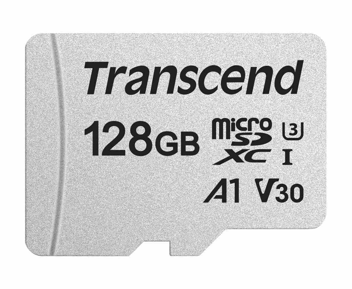 Karta TRANSCEND MicroSDXC 128GB 300S,  UHS-I U3 V30,  bez adaptéra0 